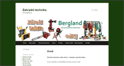 Desktop Screenshot of bergland.cz