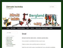 Tablet Screenshot of bergland.cz
